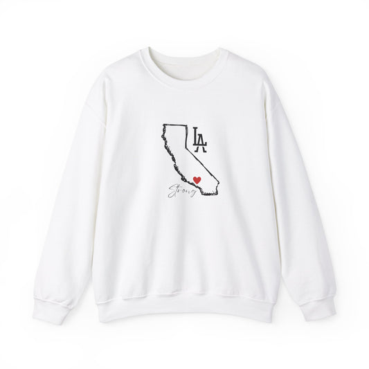 LA Strong Unisex Crewneck Sweatshirt